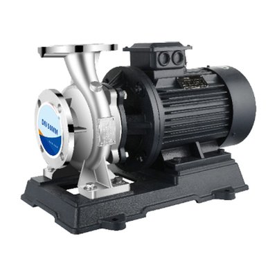 Horizontale Inline-Kreiselpumpe ISWR auf Grundrahmen